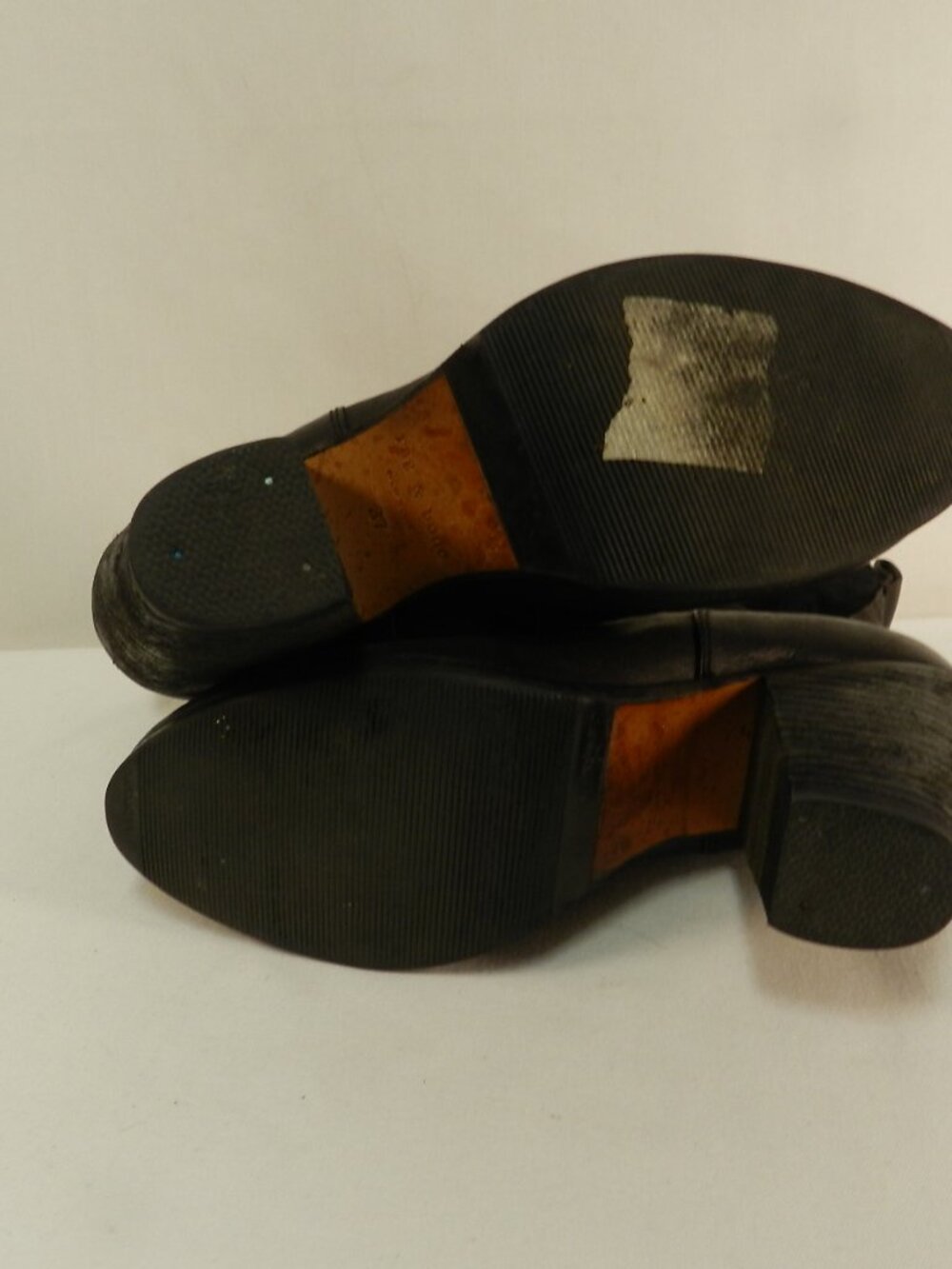 Rag & Bone Leather & Suede color-block heeled lace up boots Size Sz 37 US 7 - Picture 13 of 14